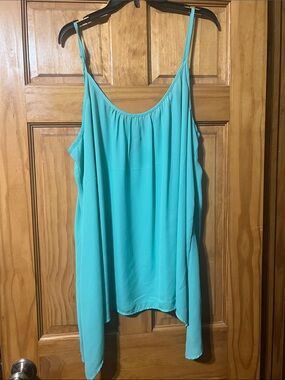 torrid Teal Lightweight Spaghetti-Strap Camisole